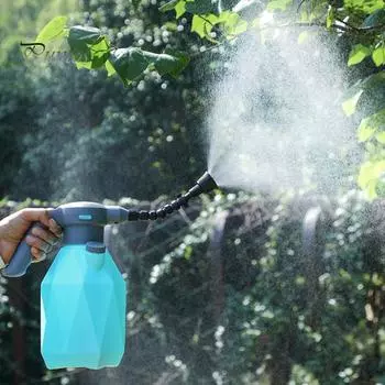 Электрический распылитель Plant Mister Самовсасывающий водяной насос Работа без помощи рук Перезаряжаемый через USB электрический распылитель с регулируемым соплом для распыления E