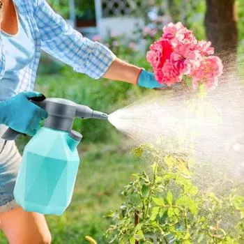 Электрический распылитель-распылитель Mister Самовсасывающий водяной перезаряжаемый насос Работа без помощи рук USB-бутылка Электрический с регулируемым соплом для распыления A