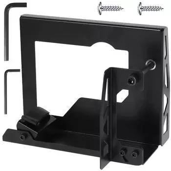 Электрический рубанок Откидная опора Стальной кронштейн для электрического рубанка Разводной ключ Прочная подставка для электрического рубанка Режущий станок чёрный