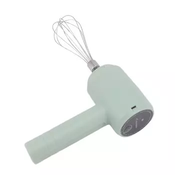 Электрический ручной электрический ручной миксер автоматический USB перезаряжаемый портативный беспроводной ручной миксер для торта яичный крем выпечка миксер, (Светло-голубой)