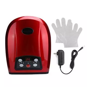 Электрический ручной массажер для снятия усталости и болезненности с помощью акупунктурных точек, согревающий массажер для ладоней US PLUG