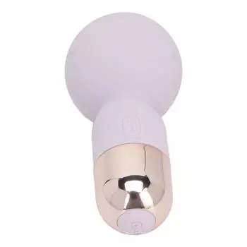 Электрический ручной мини-вибрационный массажер беспроводной 9 уровней уменьшение боли силиконовая массажная палочка