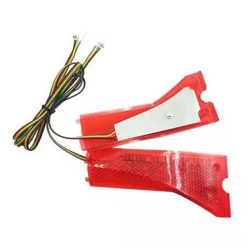 Электрический самокат поворотники Высокая яркость Ударопрочный Свет поворотника для самоката Электрический самокат Указатели поворота