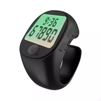 Электрический счетчик пальцев ручной Tally для плавания легкий спортивный подарок для отдыха на открытом воздухе портативный чёрный