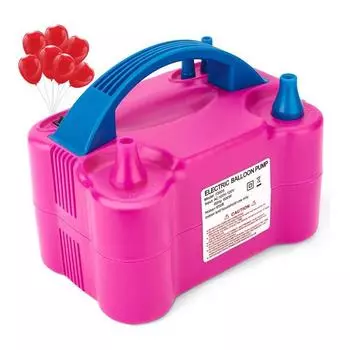 Электрический шаровой насос розовый