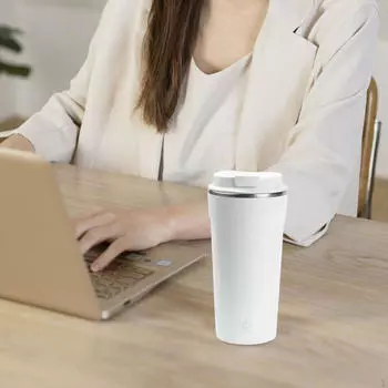 Электрический шейкер для протеина, бутылка 400 мл, кофейная чашка для спортивных тренировок, домашнего спортзала белый