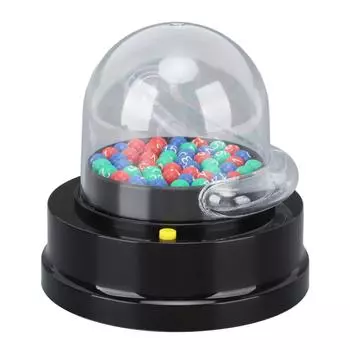 Электрический шейкер Lucky Ball Machine Мини-лотерейный аппарат Портативный шейкер для лотереи с счастливым номером
