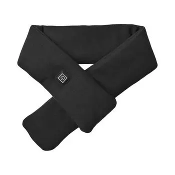 Электрический шейный бандаж, теплый нагрудник, быстрый нагрев за 1 секунду для женщин и мужчин(Графитовый черный)