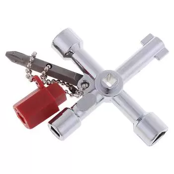 Электрический шкаф крестового типа многофункциональный ключ гаечный ключ треугольный замок