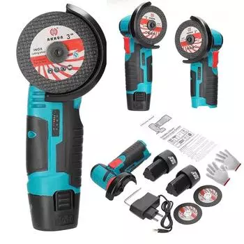 Электрический шлифовальный инструмент, 19500 об/мин, многофункциональный мини-шлифовальный станок, ручной резак для резки, полировки EU синий