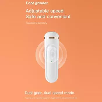 Электрический шлифовальный станок для ног, удаление омертвевших клеток кожи на ногах, автоматический инструмент для педикюра с 3-мя сплавами для шлифования зелёный