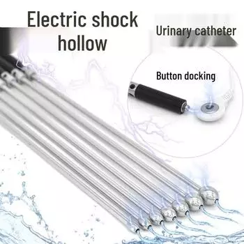 Электрический шок полый катетер Фолея: Унисекс Эротический Спа SM Игрушка для Тренировки Оргазма.
