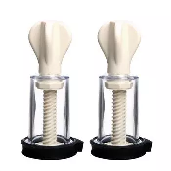 Электрический шок, присоска для сосков, секс-игрушки для женщин, зажимы, насос, массажер клитора, увеличитель груди, медицинские тематические игрушки, 1 пара, секс-товары