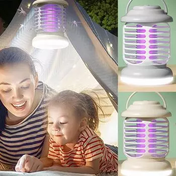 Электрический шокер от комаров Главная Уличный противомоскитный огнетушитель Многофункциональный противомоскитный светильник Кемпинговое освещение Отпугиватель комаров regular model серый