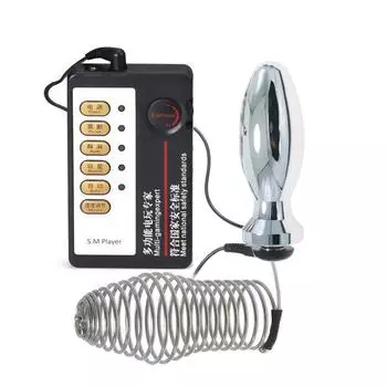 Электрический шоковый импульс пенис клетка секс-продукт комбинированный костюм SM сексуальный мужской и женский взрослый игрушка секс-инструмент Electric Shock Cage/Small