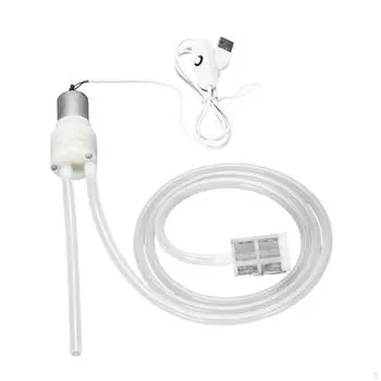 Электрический сифонный насос для перекачивания вина, самовсасывающий, компактный дизайн, розлив комбучи и пива 200cm tube