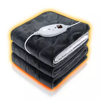 Электрический скандинавский стиль высококачественный фланелевый электрический 160 x 130 большой температуры 10H таймер электрический толстый равномерный быстрый электрический PSE перегрев