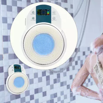Электрический скраб для тела для женщин и мужчин, массажная губка для ванны, умная отшелушивающая щетка