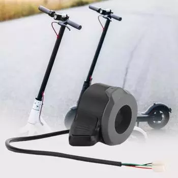 Электрический скутер, аксессуары для дроссельной заслонки, запасная часть, антикоррозийная, простая установка, контроль скорости, дроссельная заслонка чёрный