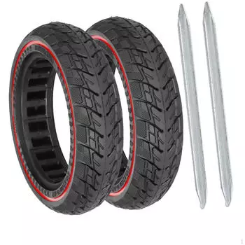 Электрический скутер шины Твердые внедорожные легко устанавливаемые аксессуары противоударные колеса заменить анти