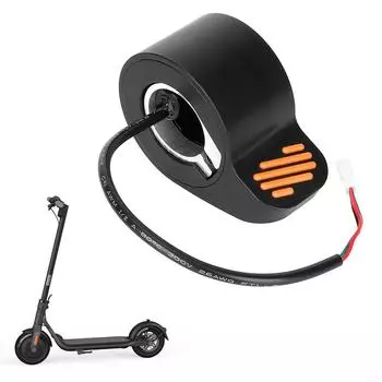 Электрический скутер скутер с циферблатом акселератора, 1 шт. оранжевый