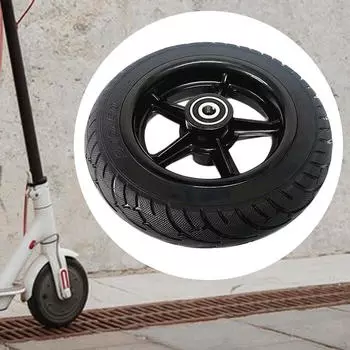 Электрический скутер сплошная шина колесо шина и ступица портативные запасные части ударопрочный антискользящий легкий