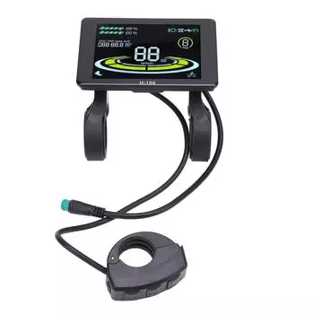 Электрический скутер ЖК-дисплей спидометр экран 5-контактная приборная панель с водонепроницаемым соединением для Ha