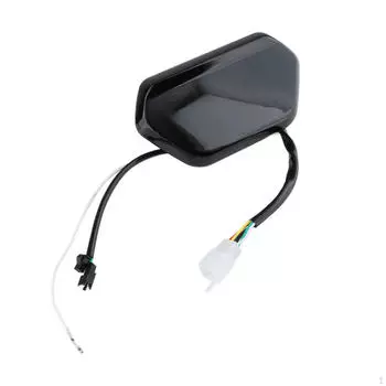 Электрический спидометр велосипеда, светодиодный цифровой дисплей, простая установка, прочный, легкий, универсальный