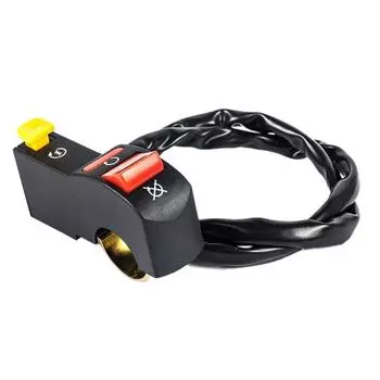 Электрический старт-стоп, кнопка включения-выключения, аварийный выключатель мотоцикла, квадроцикла, квадроцикла