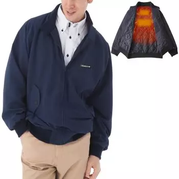 Электрический стеганый размер электрический простой водонагреватель, подкладка, блузон, темно-синий, M, обогреватель, куртка, джемпер, репеллент, 41224-1-M тёмно-синий