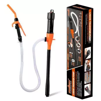 Электрический топливный насос Автомобильный топливный насос Насос на батарейном питании с форсункой