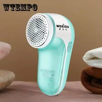 Электрический триммер для дивана с 3 лезвиями для удаления ворса, USB перезаряжаемый бытовой эпилятор, портативный стриппер светло-зеленый