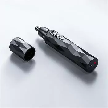 Электрический триммер для носа для мужчин, USB аккумуляторная бритва, бритвы для ушей, триммер для бровей, бритва для удаления волос single blade чёрный