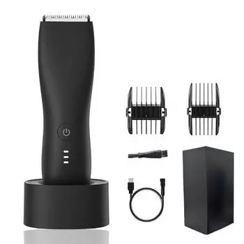 Электрический триммер для тела, триммер для лобковых волос для мужчин, бритва для стрижки шариков, мужская чувствительная бритва для интимных частей, место для секса, стрижка лица