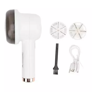 Электрический триммер для удаления катышков 8 Вт, 3 передачи, USB, перезаряжаемый, с низким уровнем шума, для удаления катышков со свитеров с аккумулятором