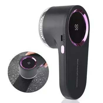 Электрический триммер для удаления комков шерсти, бытовая бритва для одежды, устройство для удаления ворса из ткани, перезаряжаемое через USB, устройство для чистки пуха темно-серого