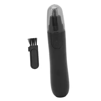 Электрический триммер для волос в носу с вращающимся на 360 градусов съемным лезвием, безболезненная машинка для стрижки волос в носу B2