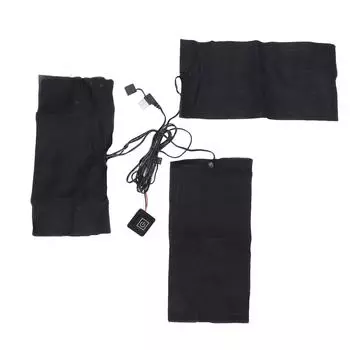 Электрический USB-грелка 5 В 2 А Легкий нагревательный элемент для одежды с регулируемой температурой