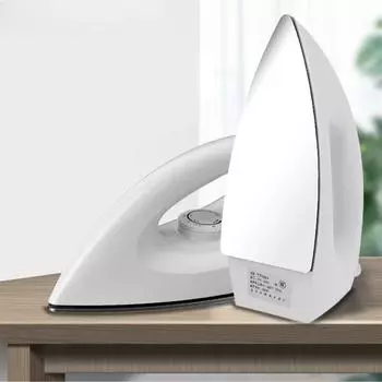 Электрический утюг 1000 Вт 5 передач регулируемый бытовой сухой гладильный утюг без воды горячее сверление передача тепла для дома и путешествий белый
