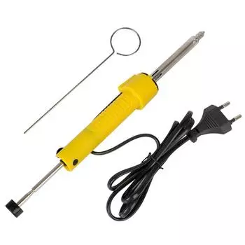 Электрический утюг для олова, присоска, 220 В, 30 Вт, ручной инструмент, электрический паяльник, сварочное оборудование, вилка европейского стандарта, прецизионный сварочный инструмент