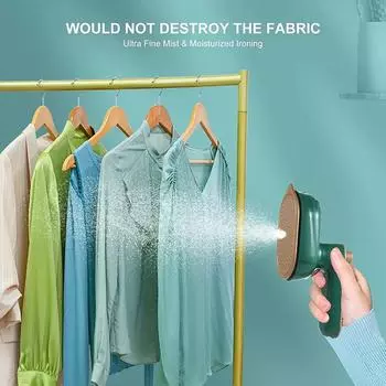 Электрический утюг, отпариватель, ручной мини-отпариватель для одежды, портативный утюг с влажным и сухим паром, гладильная машина для путешествий, бытовая техника