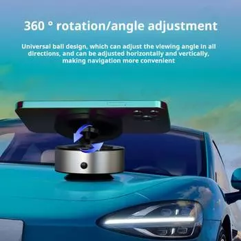 Электрический вакуумный магнитный присоска автомобильный держатель для телефона 16 магнитов автомобильный держатель для сотового телефона для кухни спортзала душа держатель для смартфона для iPhone ordinary темно-зеленого