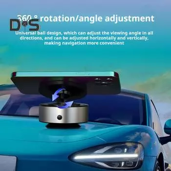 Электрический вакуумный магнитный присоска автомобильный держатель для телефона 16 магнитов автомобильный держатель для сотового телефона для кухни спортзала душа держатель для смартфона для iPhone ordinary чёрный