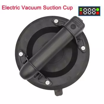 Электрический вакуумный отсос с USB-портом, 8-дюймовый профессиональный сверхпрочный вакуумный подъемник грузоподъемностью 200 кг, подходит для гранитной плитки и стекла