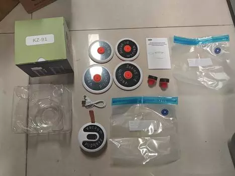 Электрический вакуумный упаковщик для банок Mason 3 в 1 с цифровым светодиодным дисплеем, 4 многоразовые крышки с широким горлом 2 шт. белый