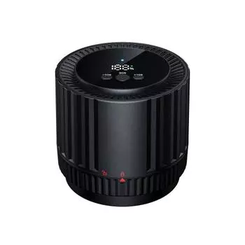 Электрический вакуумный упаковщик для банок Mason, перезаряжаемый компактный размер, портативный беспроводной автоматический вакуумный упаковщик для консервных банок чёрный