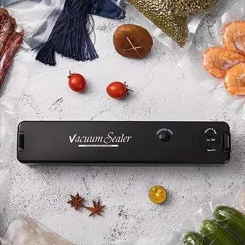 Электрический вакуумный упаковщик с 10 шт. виниловые пакеты для хранения пищевых продуктов, вакуумный дегазатор для запечатывания, товары для дома и кухни EU Plug