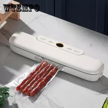 Электрический вакуумный упаковщик, упаковочная машина для домашней кухни, в том числе 10 шт., пакеты для хранения пищевых продуктов, коммерческая вакуумная упаковочная машина для пищевых продуктов