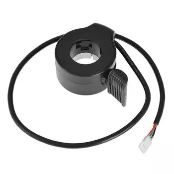 Электрический велосипед, дроссельная заслонка для большого пальца, универсальный электровелосипед, аксессуары для скутера с контролем скорости чёрный