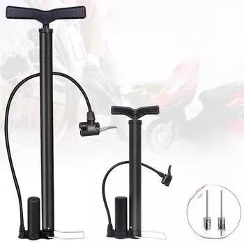 Электрический велосипедный и баскетбольный насос высокого давления с универсальным воздушным шлангом